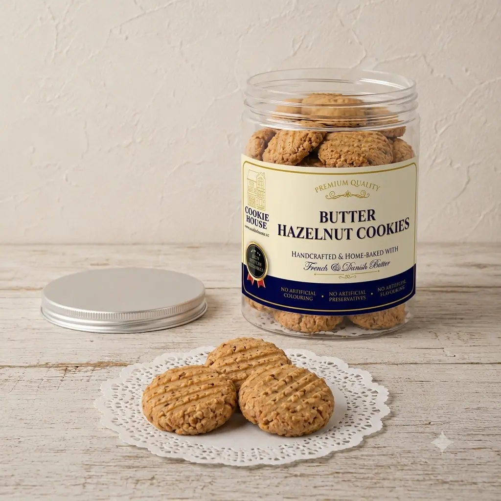 Butter Hazelnut Cookies